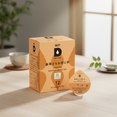 Traditional Japanese UCC Drip Pod, Dedicated Capsule, Shizuoka Roasted Tea - Japanbasket Box Packaging