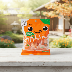 Japanese Kawaguchi Seika Mandarin Orange Candy | Japanbasket Box Edition