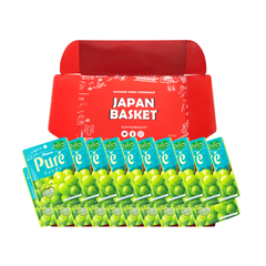 Traditional Japanese Kanro Pure Gummy Muscat - Japanbasket Box Packaging