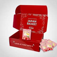 Traditional Japanese Kabaya Pure Rarugummy Apple - Japanbasket Box Packaging
