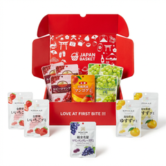 Zenno Nippon Ale Gummy Fruit Candy Set - Mango, Grape, Ruby, Yuzu, Muscat