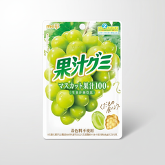 Japanese Meiji Juice Gummy Muscat | Japanbasket Box Edition