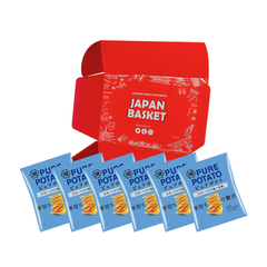 Japanese Koikeya Pure Potato Chips, Okhotsk Salt And Rock Salt | Japanbasket Box Edition