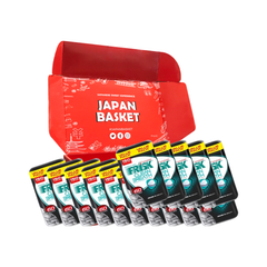 Japanese FRISK Kracie Clean Breath Bottle, Strong Mint - Japanbasket Box Edition