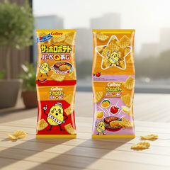 Japanese Calbee Sapporo Potato Barbecue Flavor | Japanbasket Box Edition
