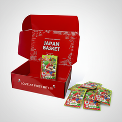 Traditional Japanese Nobel Confectionery Super Mario Gummy Coke & Melon Soda | Japanbasket Box Packaging