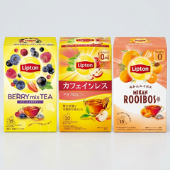 Lipton Tea Bags Assorted Flavors | Caffeine-Free & Herbal Variety Pack