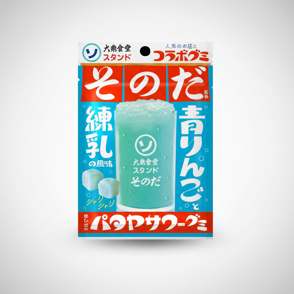 Japanese Idea Package Stand Sawa Gummy | Japanbasket Box Edition