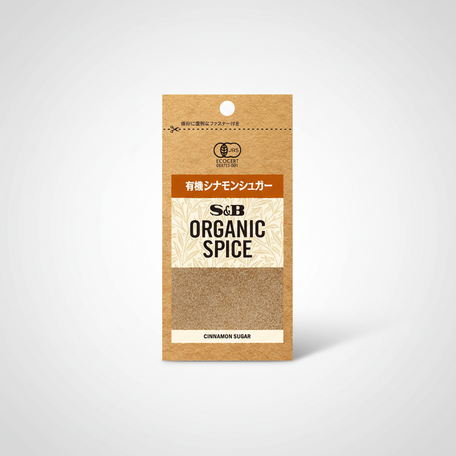 Japanese SB Foods ORGANIC SPICE Organic Cinnamon Sugar | Japanbasket Box Edition