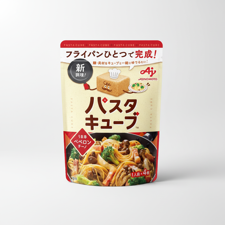 Japanese Ajinomoto Pasta Cube, Spicy Peperoncino - Japanbasket Box Edition