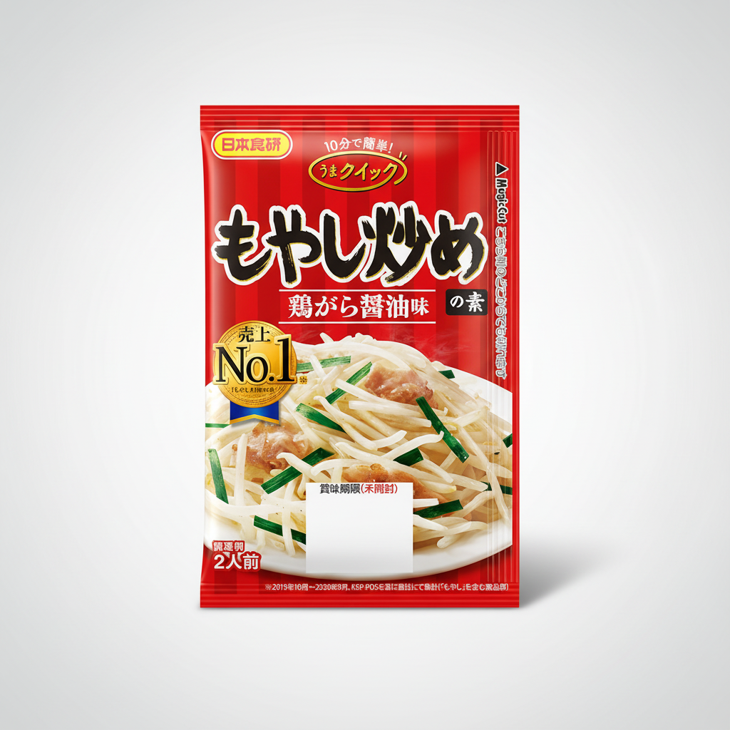 Japanese Nihon Shokken Stir-fried Bean Sprouts | Japanbasket Box Edition