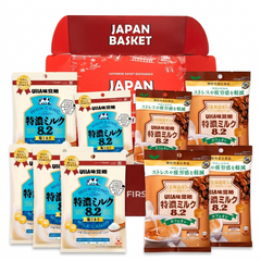 UHA Mikakuto Extra Rich Milk Candy Set, Japanese Candy Variety