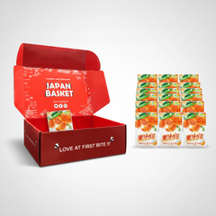 Japanese Meiji Fruit Juice Gummy Unshu Mandarin Orange | Japanbasket Box Edition