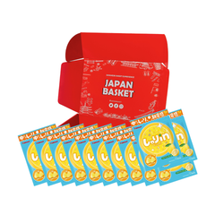 Traditional Japanese Kabaya Foods Shari in Gummy, Lemon - Japanbasket Box Packaging