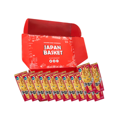 Japanese Glico Karujaga, Umai Taste | 12 Packs Japanbasket Box Edition