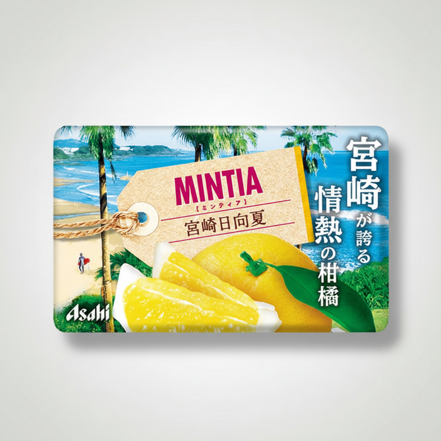 Japanese Asahi Mintia Miyazaki Hyuganatsu Flavor | Japanbasket Box Edition