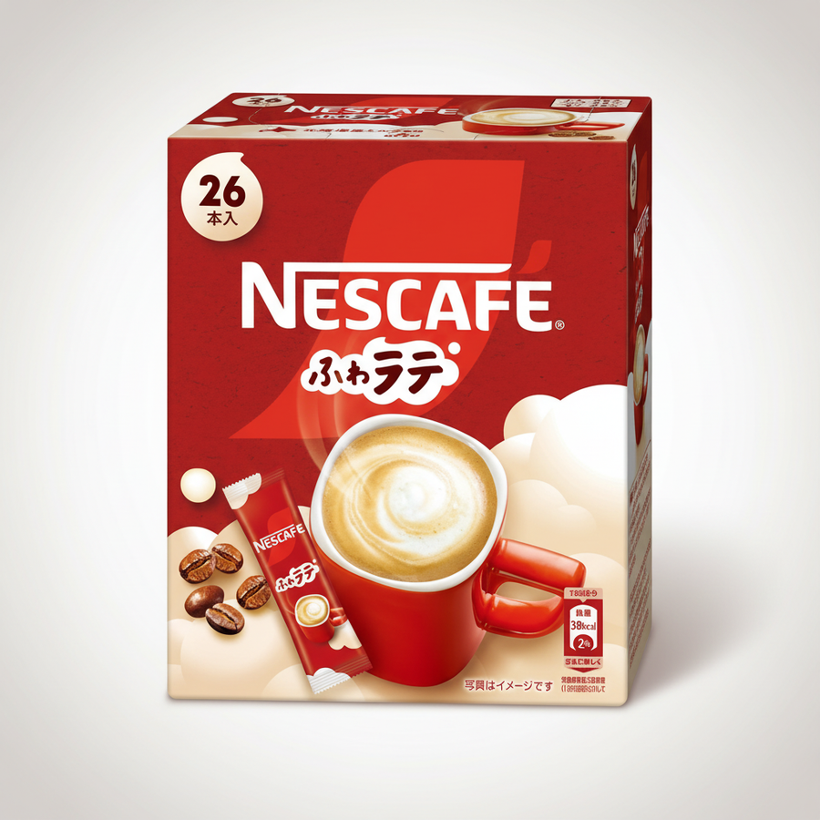 Japanese Nescafe Excella Fluffy Latte - Japanbasket Box Edition