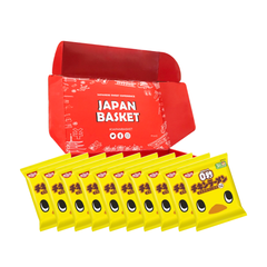 Japanese Nissin Foods Chicken Ramen, Light Flavor | 10 Packs Japanbasket Box Edition