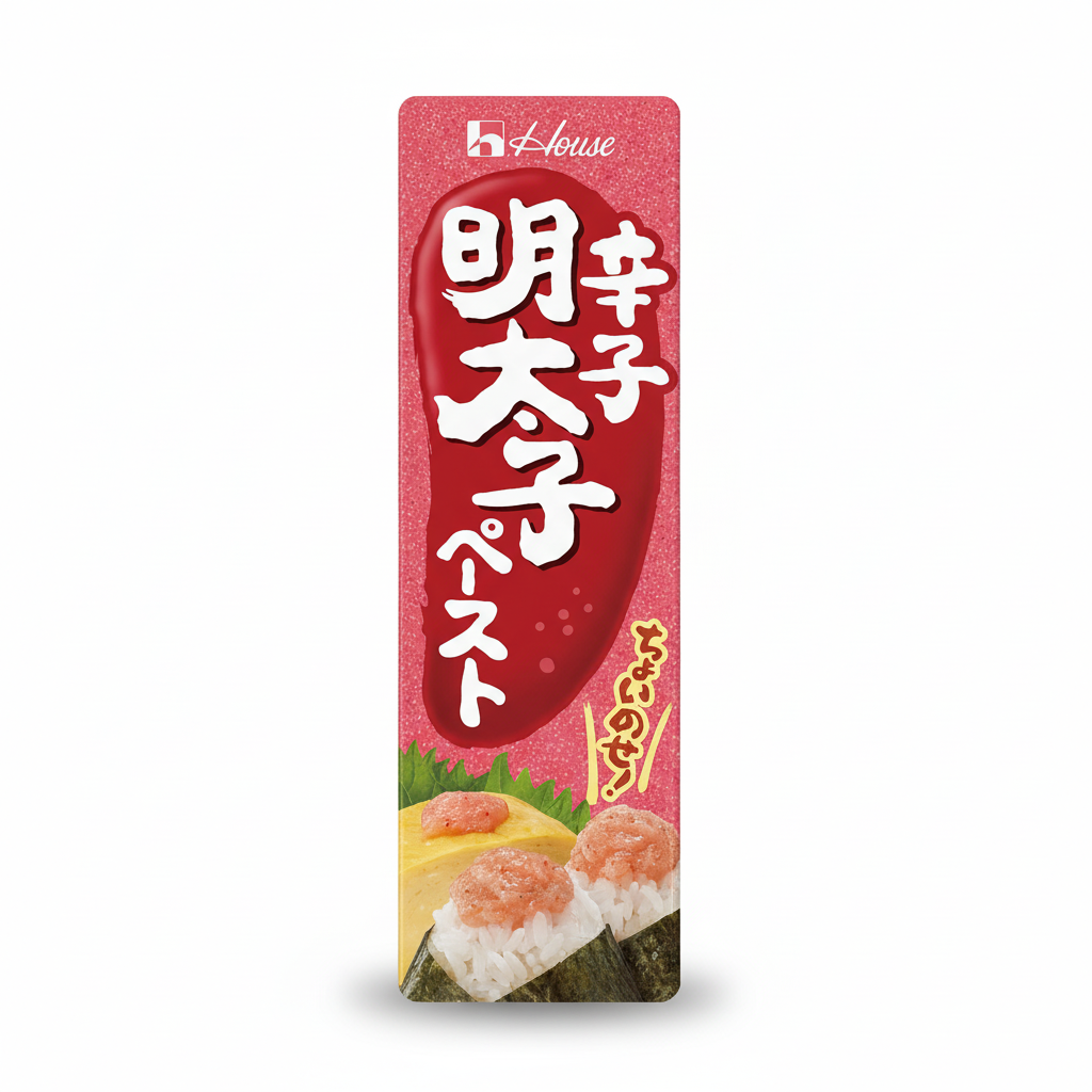 Traditional Japanese House Neri Spice Spice Spicy Cod Roe Paste - Japanbasket Box Packaging