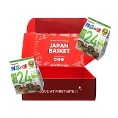 Traditional Japanese Marukome Plenty of Value Ryotei Miso Soup Flavor Reduced Salt | 2 Pieces Japanbasket Box Packaging