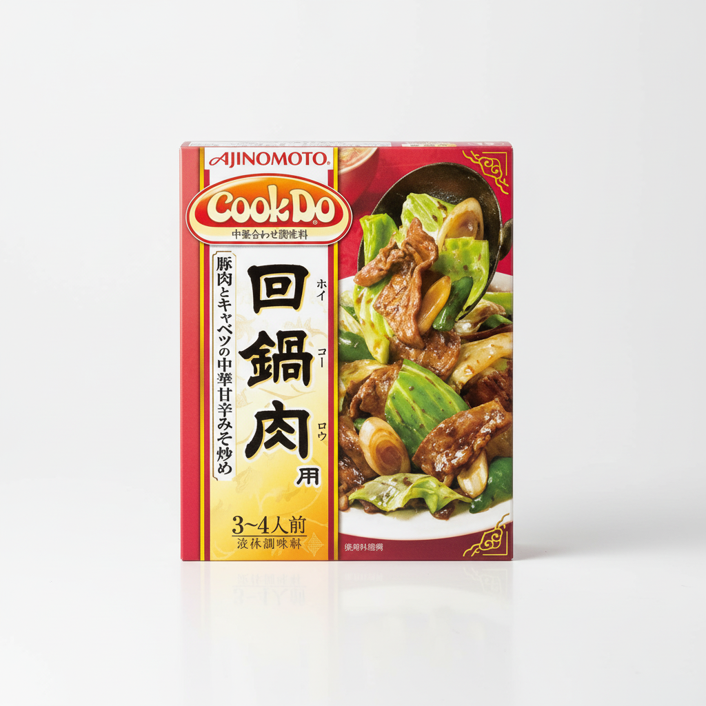 Traditional Japanese Ajinomoto Cook Do Hot Pot Meat - Japanbasket Box Packaging