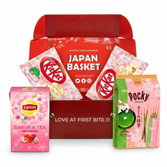 4 pcs, Lipton Sakura Tea, Kit Kat Cherry Blossom, Pocky Matcha Snack Pack