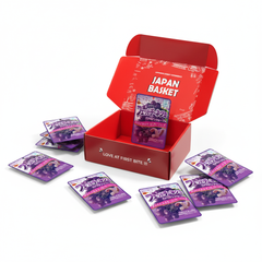 Japanese Bourbon Fettuccine Gummy Italian Grape Flavor | Japanbasket Box Edition