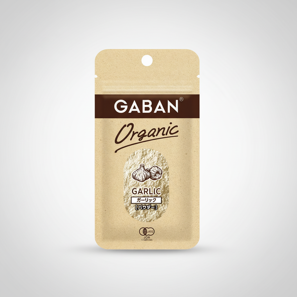 Japanese House GABAN Organic Garlic Powder - Japanbasket Box Edition