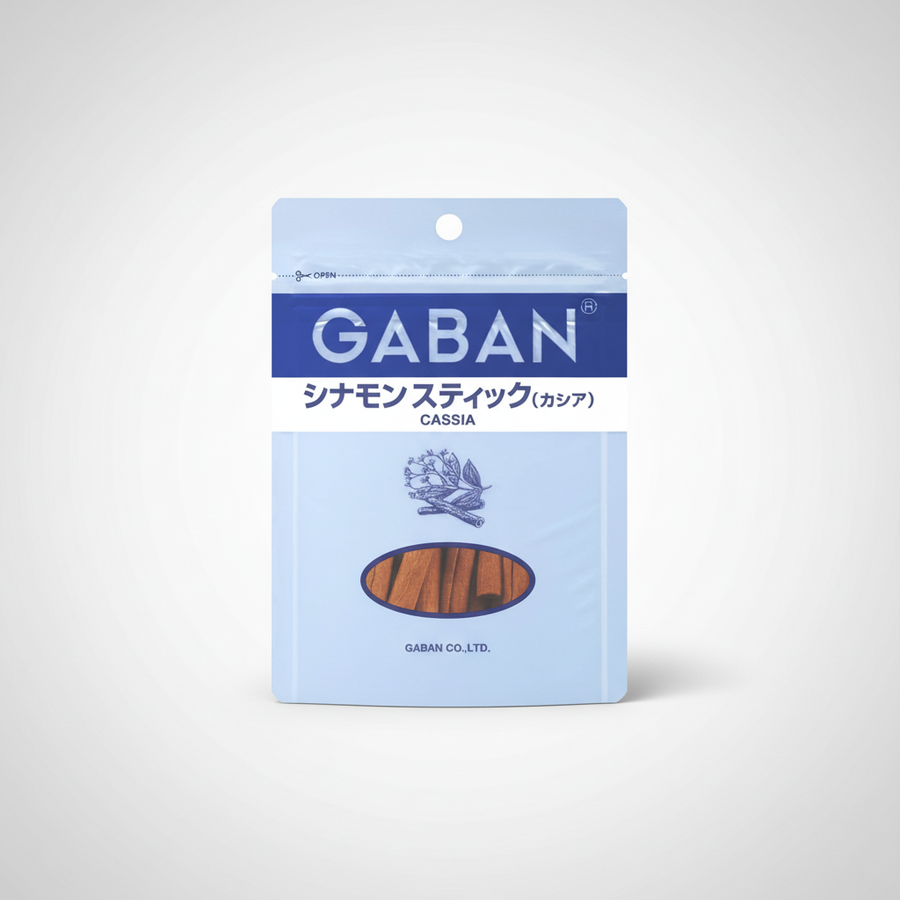Japanese House GABAN Cinnamon Stick, Cashia Flavor | Japanbasket Box Edition