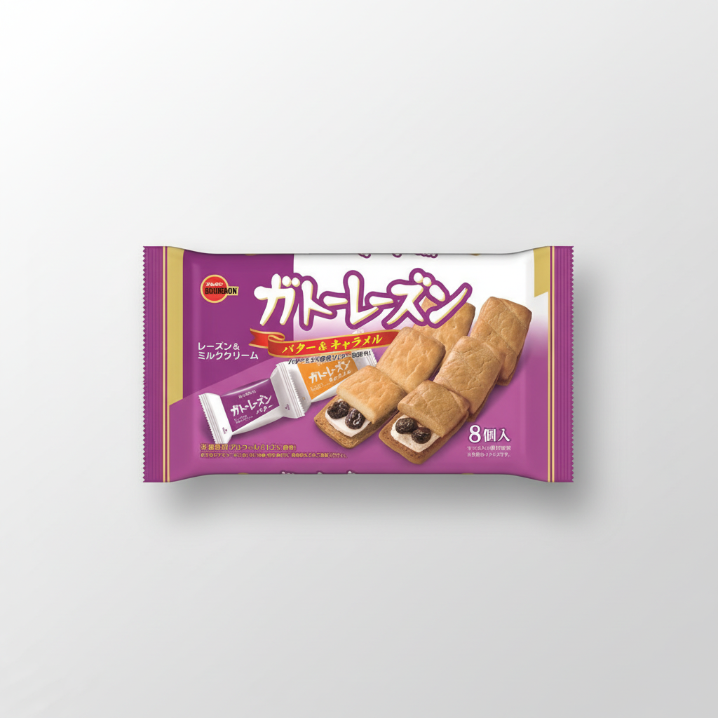 Japanese Bourbon Gateau Raisin | Japanbasket Box Edition