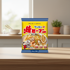 Japanese Kenmin Instant Rice Noodle | 10 Packs Japanbasket Box Edition