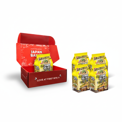 Japanese Nissin Foods Premium Black Mar Oil Pork Bones | 5 Pieces Japanbasket Box Edition