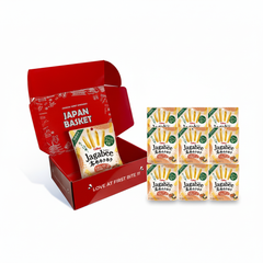 Japanese Calbee Jagabee Thick Hokuhoku Cod Roe Butter Flavor | Japanbasket Box Edition