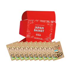 Japanese iSDG Medical Food Dotcom Shiitake Snack, Salted Horse Flavor | Japanbasket Box Edition