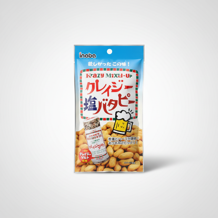 Bulk Inaba Peanuts Crazy Salt Butterpeas Collection - Japanbasket Box