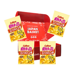 Japanese Calbee Potato Chips Consomme Punch | Japanbasket Box Edition