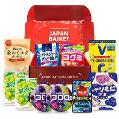 Kanro Golden Milk Candy, Morinaga Ramune Soda, Japanese Candy Variety Set