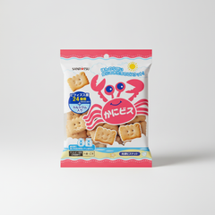 Traditional Japanese Sanitsu Seika Small Crab Screws | Japanbasket Box Packaging