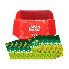 Traditional Japanese Calbee Jagariko Spicy Guy Wasabi Soy Sauce Flavor | Japanbasket Box Packaging