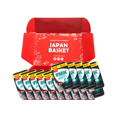 Japanese FRISK Kracie Clean Breath Bottle, Strong Mint - Japanbasket Box Edition