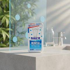 Premium Asahi Calpis x Mintia Breeze Mint Tablets - Japanbasket Box for Family Use