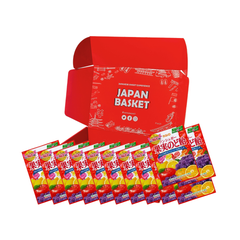 Japanese KANRO Non-Sugar Fruit Throat Candy - Japanbasket Box Edition