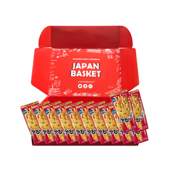 Japanese Glico Karujaga, Umai Taste | 12 Packs Japanbasket Box Edition