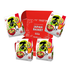 Japanese Nagatanien Raw Type Miso Soup, Assage - Japanbasket Box Edition