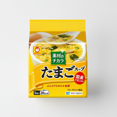 Japanese Maruchan Power of Ingredients, Egg Soup - Japanbasket Box Edition