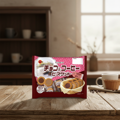 Japanese Bourbon Chocolate & Coffee Biscuits Collection (Japanbasket Box)