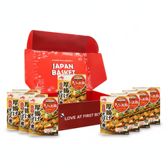 Traditional Japanese Ajinomoto Cook Do Today Platter for Deep-fried Soboro - Japanbasket Box Packaging
