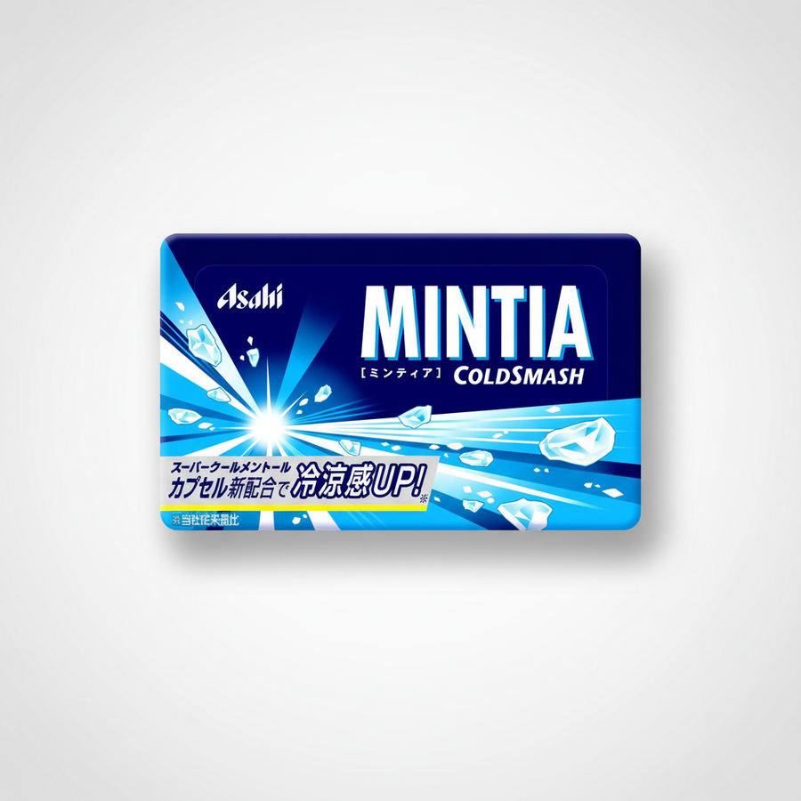 Bulk Asahi Mintia Cold Smash - 50 Tablets Collection (Japanbasket Box)