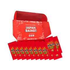 Bulk Koikeya Slim Bag, Stick Karamucho, Hot Chili Flavor Collection (Japanbasket Box)