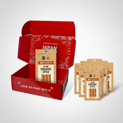 Japanese ORGANIC SPICE Organic Cinnamon Sticks - Japanbasket Box Edition